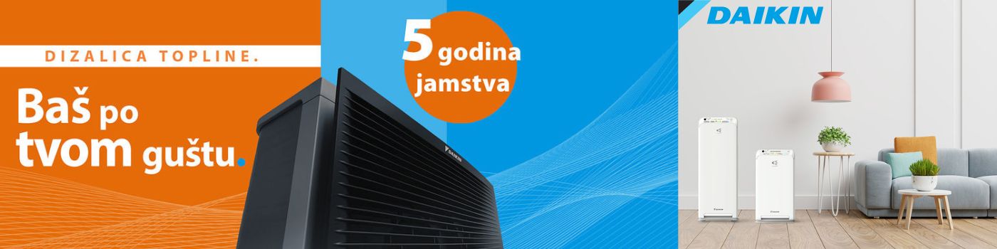 Daikin početni banner