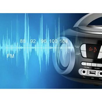 RADIO MANTA FM, BOOMBOX, BT 5.1, USB, CRNI MM9310BT
