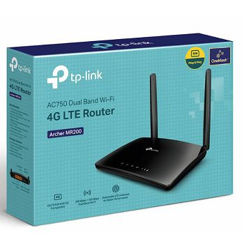 TP-LINK ROUTER AC750 ARCHER MR200 DUAL BAND 4G LTE