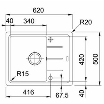 SUDOPER FRANKE D BFG 611-62 AVENA