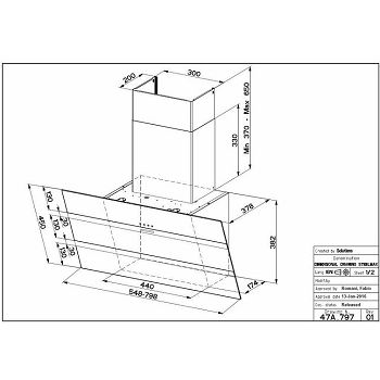 NAPA FABER TR STEELMAX EV8 LED BK/X A80 