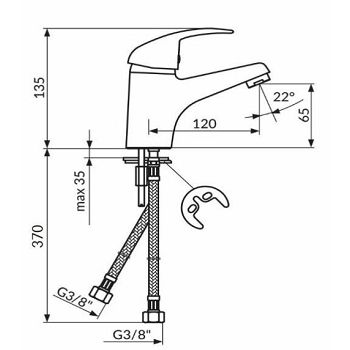 BATERIJA KING ZA UMIVAONIK J301001