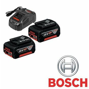 BOSCH SET AKUMULATOR GBA (2x18V 5,0Ah)+ GAL 1880 CV PUNJAČ 1.600.A00.B8J