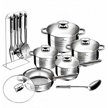 SET POSUĐA INOX 17/1 BERLINGER HAUS BLAUMANN GOURMET