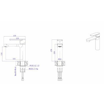 SLAVINA INTER CERAMIC ZA UMIVAONIK TORINO, MAT CRNA 111320BLACK