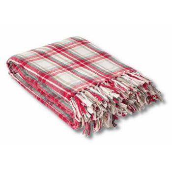 DEKA BOŽIĆNA SWEDEN GNOME 150x200 TARTAN CREAM