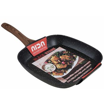 TAVA BLACK STONE GRILL 26x26 cm  INDUKCIJA